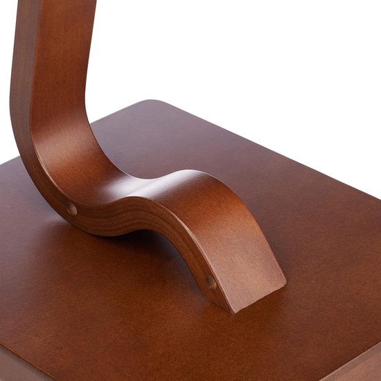 Dressboy - Hout - 43 x 28 x 109cm - wenge - Ronald