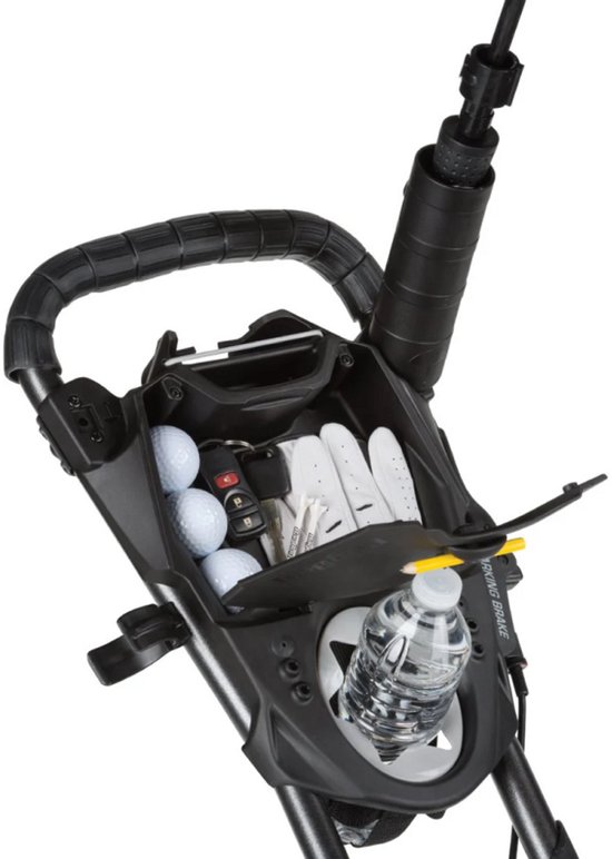 BagBoy Compact 3 Golftrolley - Golfkar - Zwart van Bagboy — afbeelding 4