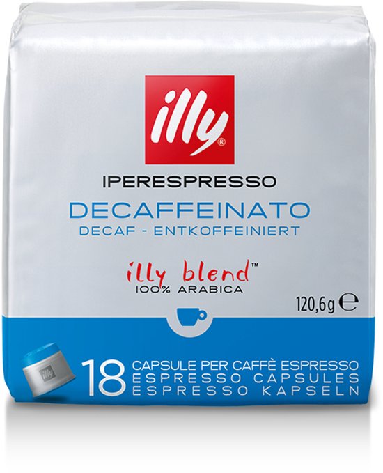 illy Iperespresso Cafeinevrij 18 capsules
