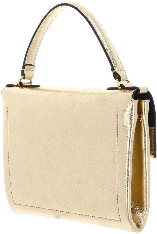 COCCINELLE Cuir Sac à main Sac à épaule bandoulière Arlettis Smooth Metal Handbag Golden Doré