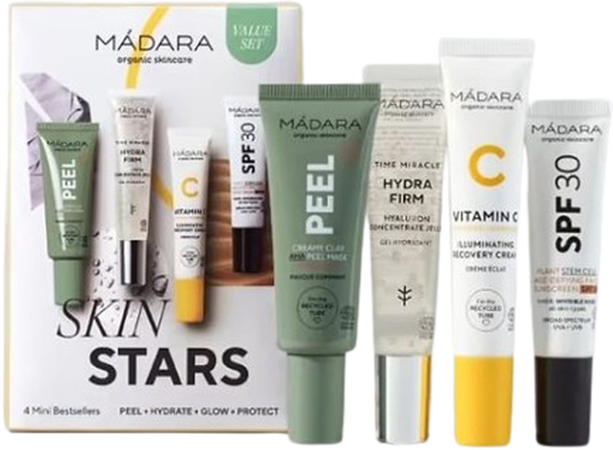 Madara Skin Stars 4 Mini Bestsellers Set 4 stuks