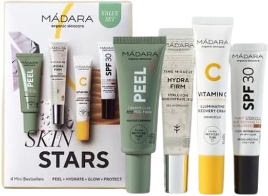 Madara Skin Stars 4 Mini Bestsellers Set 4 stuks