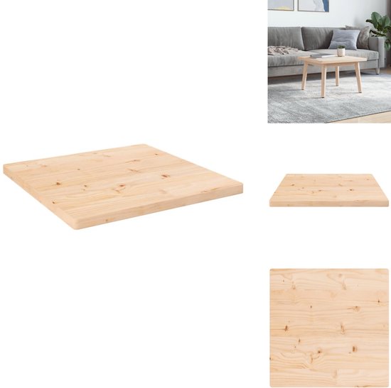 Tafelblad 100x(50-60)x2,5 cm massief acaciahout kopen