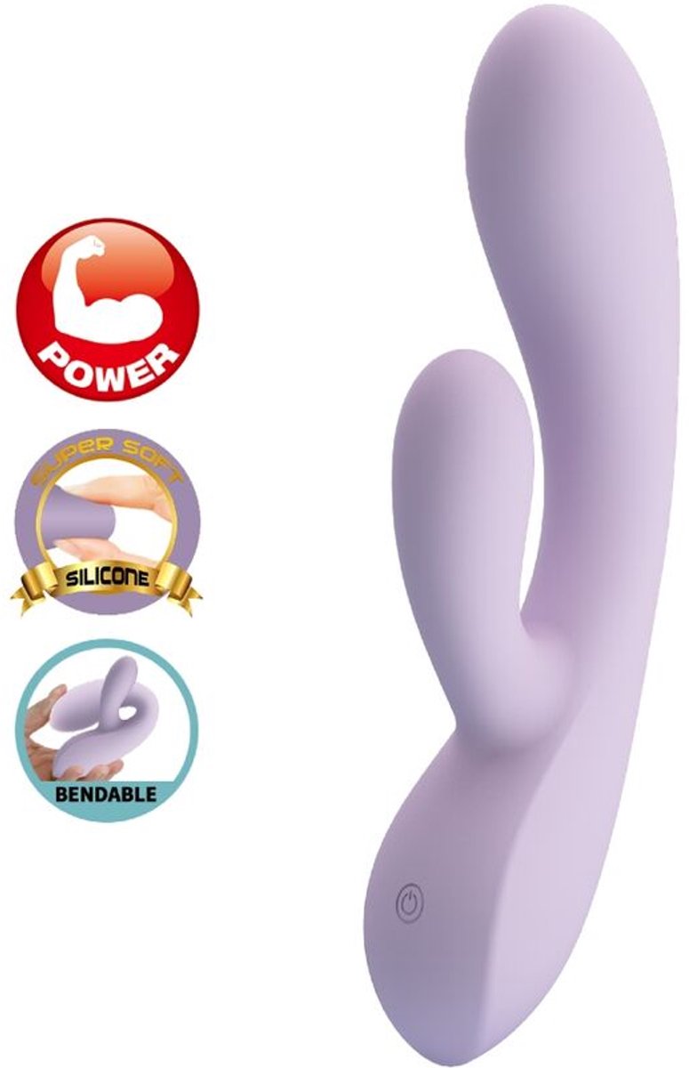 PRETTY LOVE - ROSOLYN RABBIT VIBRATOR 10 VIBRATIES PAARS | VIBRATOR | VIBRATOR VOOR VROUWEN | RABBIT VIBRATOR | SEKSSPEELTJES VOOR VROUWEN | SEX TOYS VOOR VROUWEN