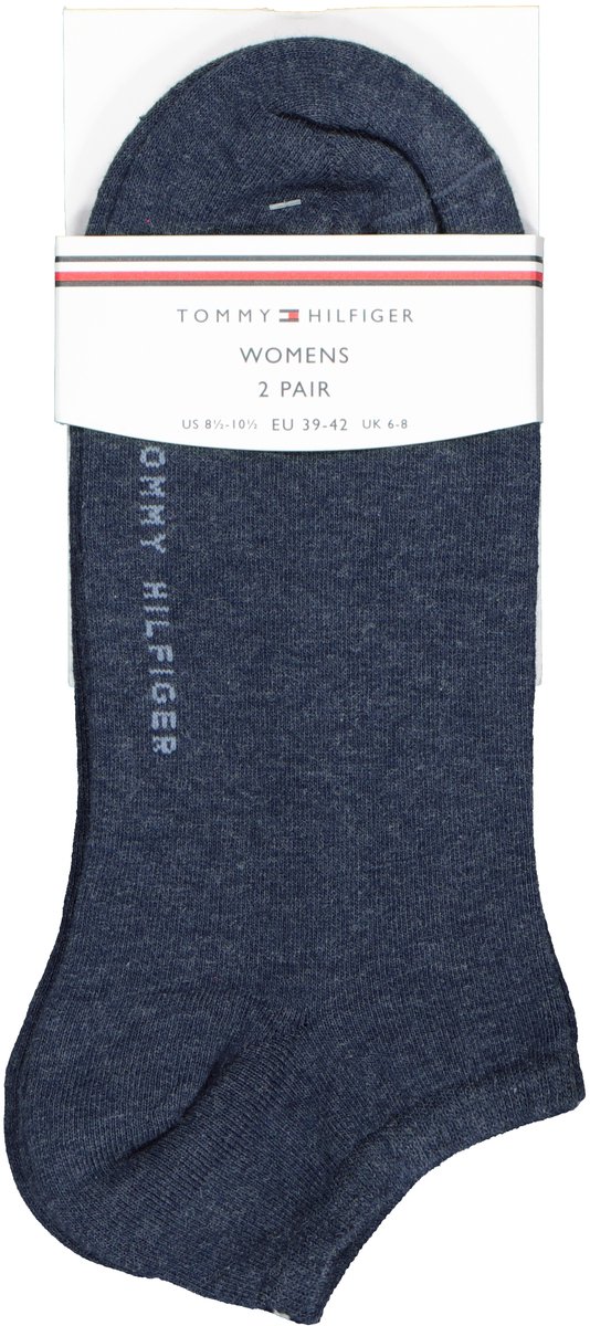 Tommy Hilfiger damessokken Sneaker (2 - pack) - korte enkelsok katoen - jeansblauw — afbeelding 3