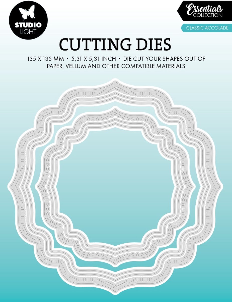 Cutting die Classic accolade - Essentials nr. 971
