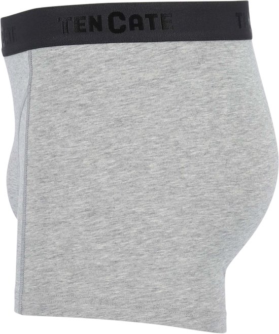 Grijze Ten Cate shorty met zwarte band, zijkant.