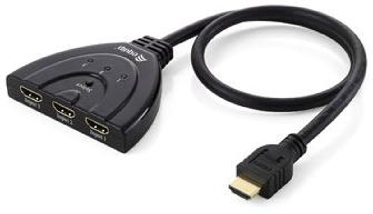 Equip 332703 KVM-switch Zwart