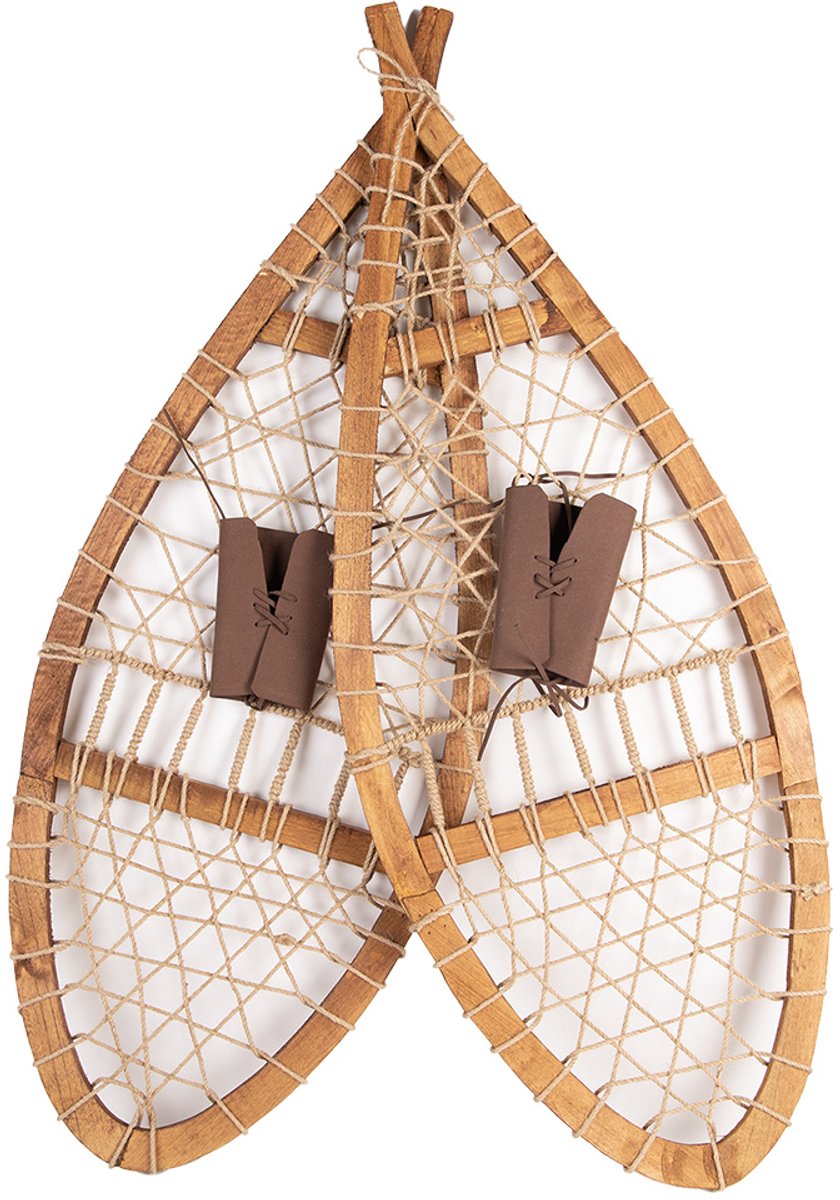 Clayre & Eef Decoratie 106x39x8 cm Bruin Hout