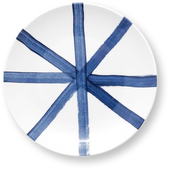 vtwonen Painted Borden - Gebaksbordjes - Bord - Serviesset van 6 - 12cm - Servies