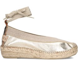 Shabbies Amsterdam Espadrille Palma Kimono Gold - Maat 40