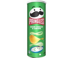3x Pringles Chips Sour Cream & Onion 165 gr