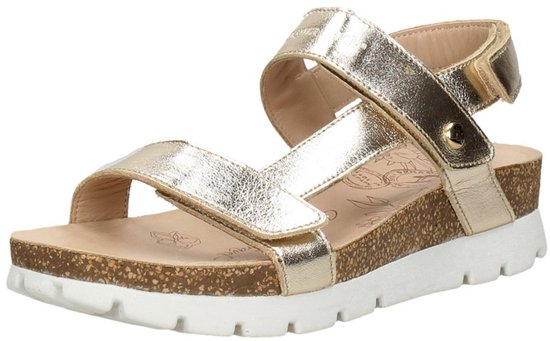 Sandales Panama Jack Selam Shine dorées - Taille 40
