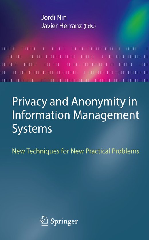 Privacy and Anonymity in Information Management Systems - cover