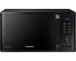 solo magnetron 23l 800w zwart - samsung - ms23k3555ek