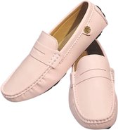 Nivard Loafers Heren - Met Hak - Herenschoenen - Instappers - Roze - Maat 47.5