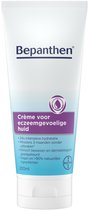 Bepanthen Droge & Gevoelige Huid Crème 200ml | Hydrateert, Beschermt en Versterkt de Huidbarrière | Met Niacinamide | Zonder Parfum | Geschikt voor Baby's & Kinderen