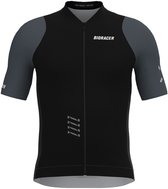 BIORACER Icon Coldblack Fietsshirt Zomer Heren, Zwart, Korte Mouwen, UV