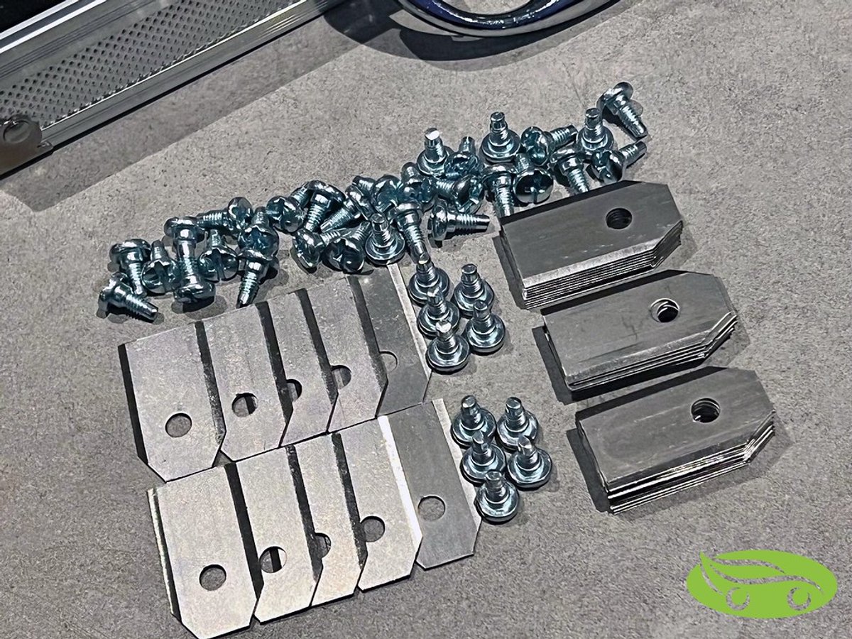 Stanley Black and Decker Vervangmessen maaimessen messen voor robotmaaier Worx 40 stuks