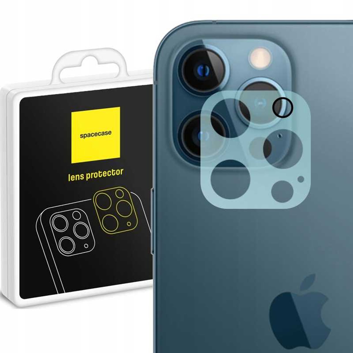 Spacecase Cameraglas Van Gehard Glas Voor Iphone 12 Pro Max Bescherming