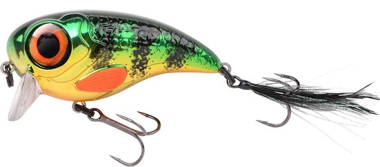Spro Fat Iris - 6 cm - chrome perch — afbeelding 3