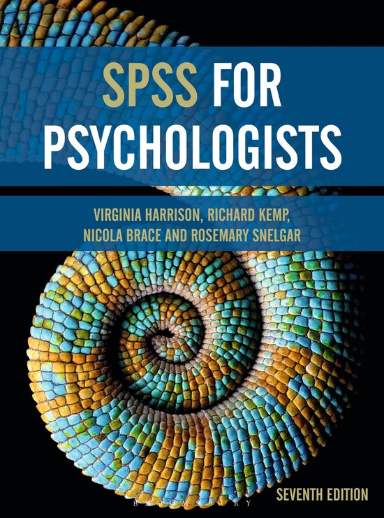 SPSS for Psychologists - cover