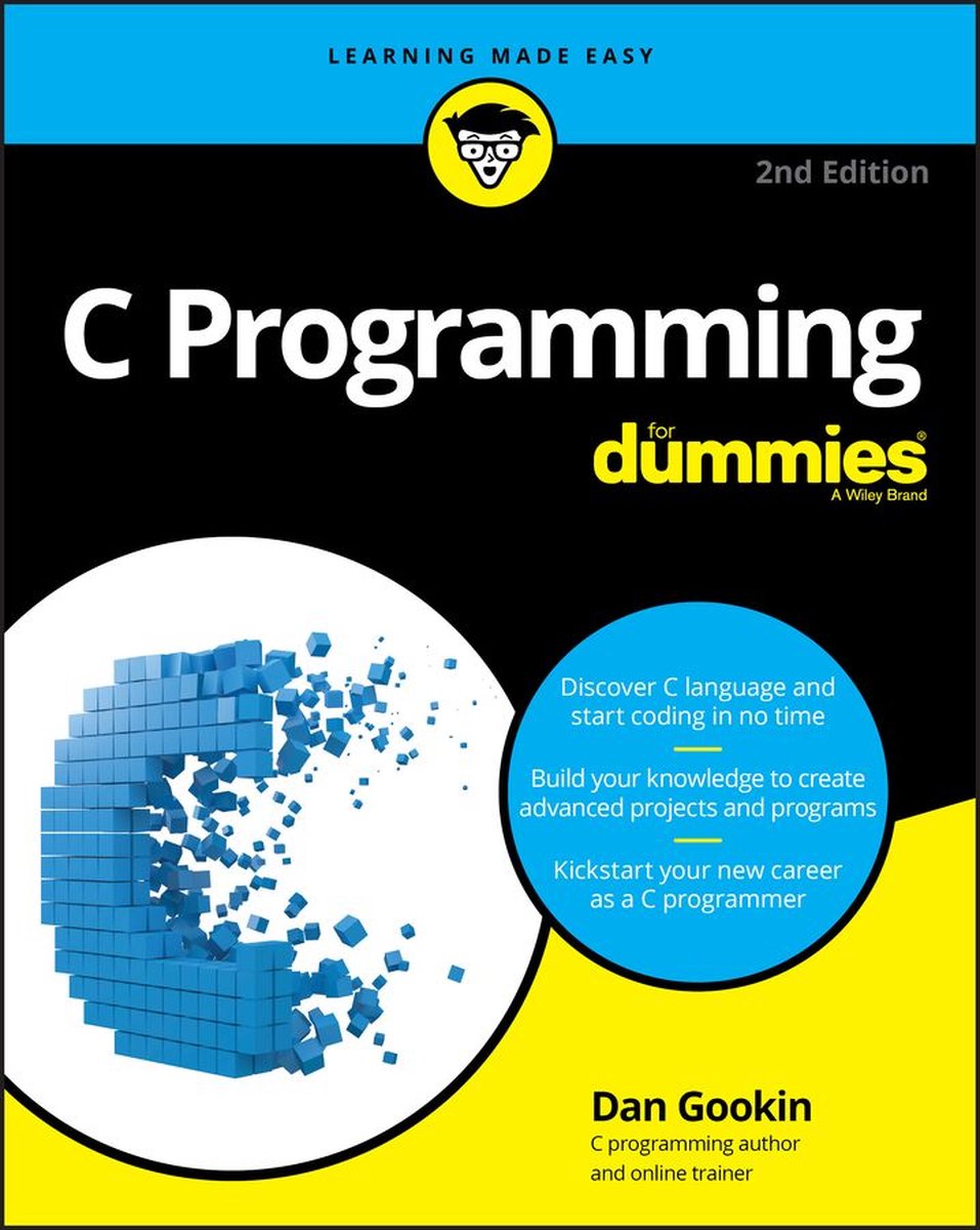 Omslag van C Programming For Dummies