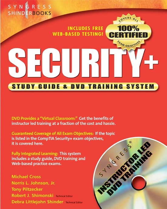 Security + Study Guide and DVD Training System - cover