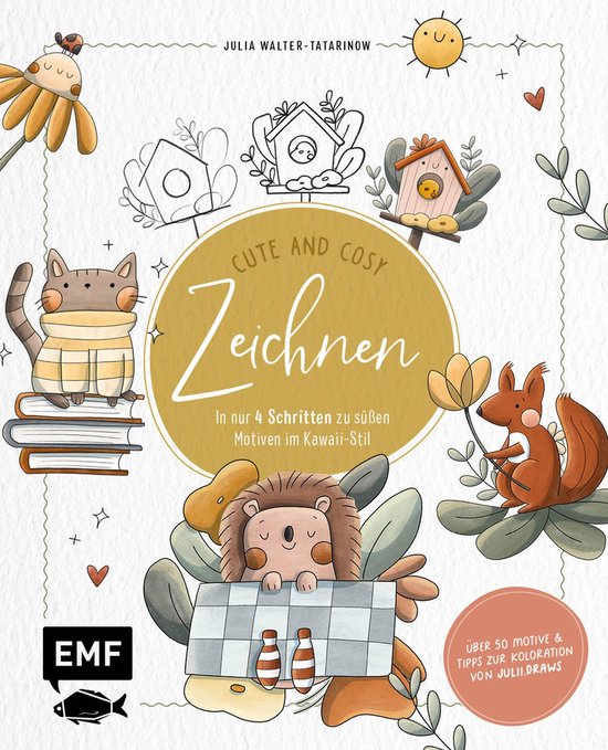 Zeichnen – Cute and Cosy - cover