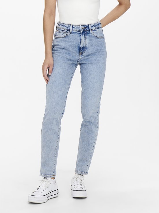 Only Emily Stretch High Waist Straight Fit Jeans Dames - Maat W26 X L34