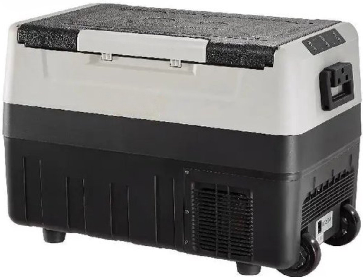 Auto Koelbox - Zwart/Grijs - Friggo - Met Display - 35L - Koel- en Vriesfunctie