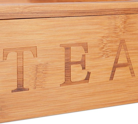 Caja de té de bambú de gran oferta, juego de té ecológico hecho en Vietnam, caja