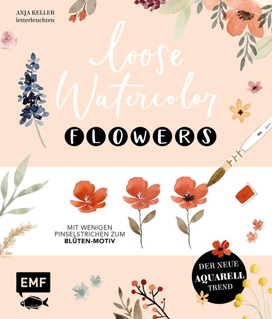 Loose Watercolor – Flowers - cover