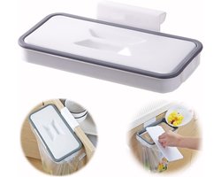 Goodivery ® Handige Opknapbare Afvalzak Houder met Deksel voor Elke Ruimte in Huis en Reizen