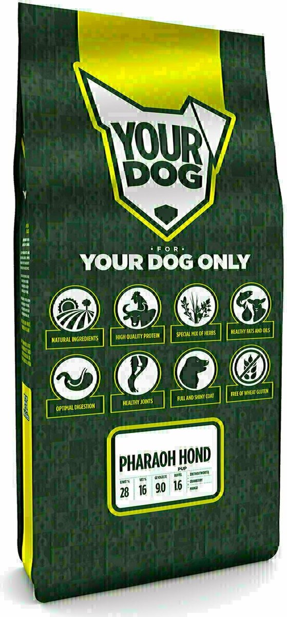 Yourdog Yourdog Pharaoh hond Rasspecifiek Puppy Hondenvoer 12kg | Hondenbrokken