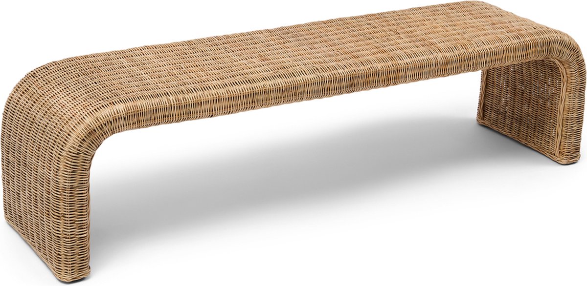 Riviera Maison - Santos Rattan Bank - Stijlvol - Multifunctioneel