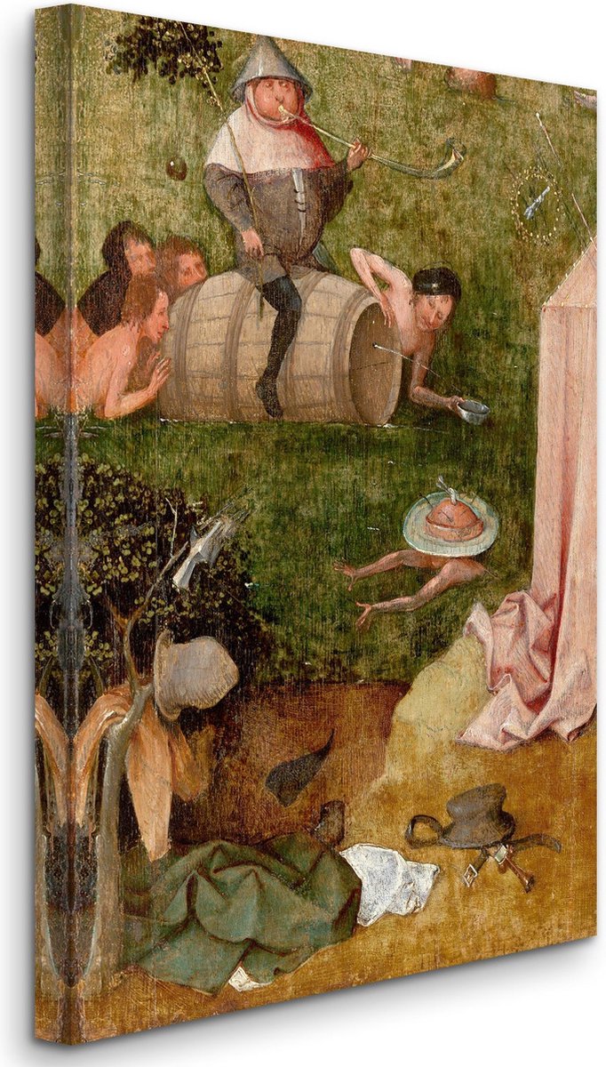 Hieronymus Bosch - An Allegory of Intemperance - Een allegorie van onmatigheid (1495) - 3:2