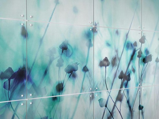 IXXI Blue - Décoration murale - Abstrait - 80 x 80 cm