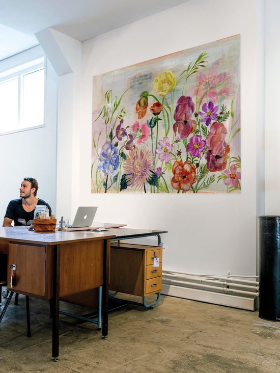 IXXI Flower Garden - Décoration murale - 100 x 140 cm