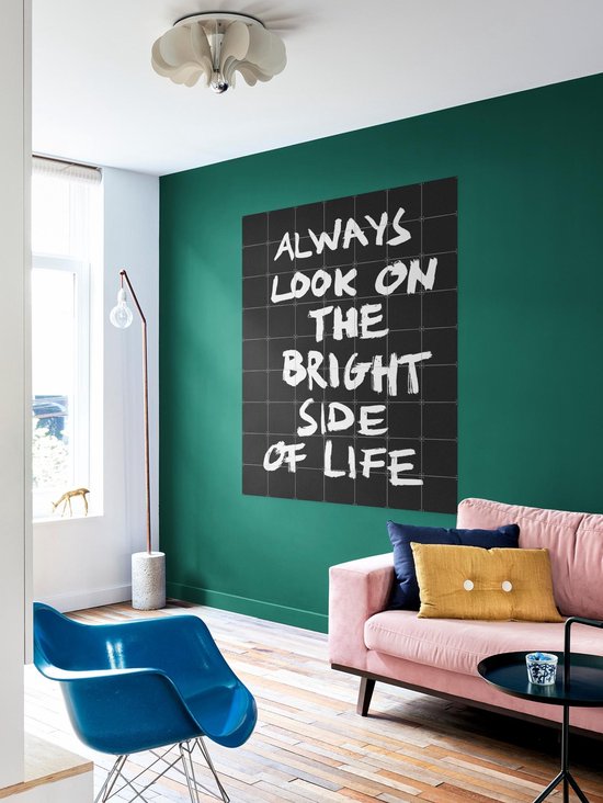 IXXI Always regarder du bon côté de la Life - Décoration murale - Abstrait - 60 x 80 cm