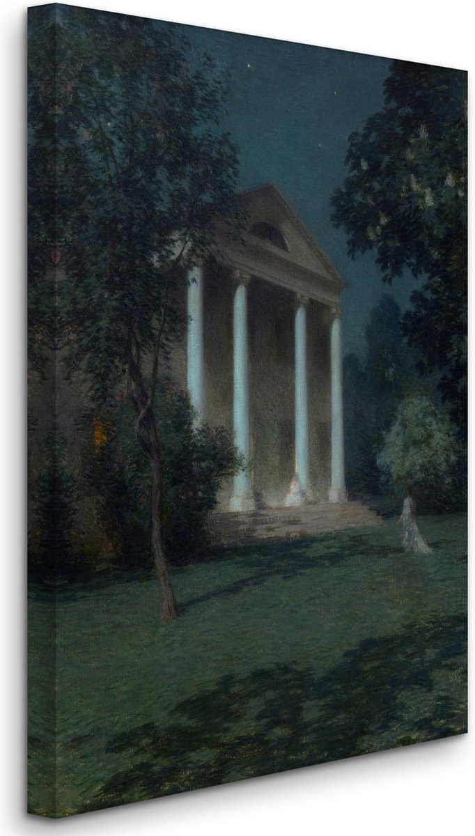 Willard Metcalf - May Night - Meinacht (1906) - 3:2