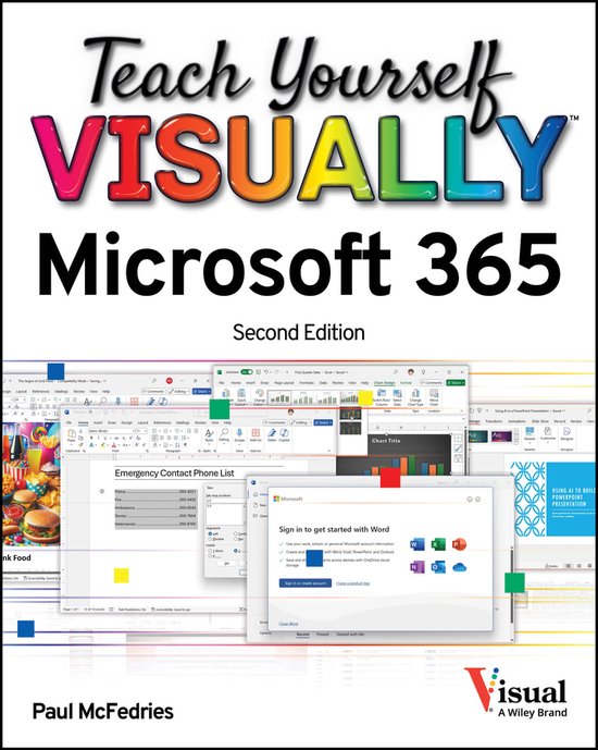 Teach Yourself VISUALLY Microsoft 365 - cover