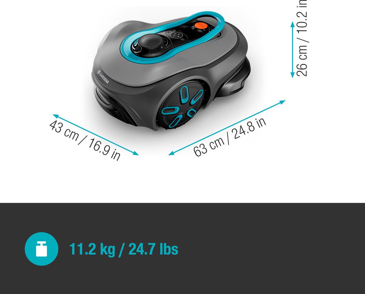 Gardena Smart Sileno free 600 robotmaaier
