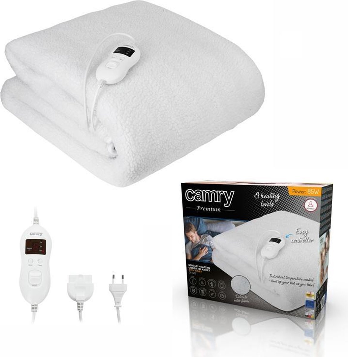 Camry CR 7422 - Elektrische deken - 160x100 cm – foto 7