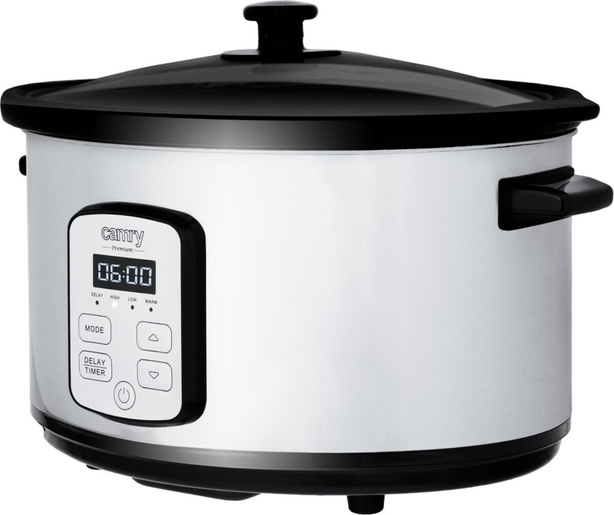 Camry CR 6414 - Slowcooker - 4,7 liter - Led – foto 5