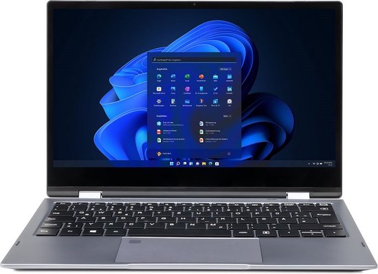 Terra Mobile 360-13U 2-in-1 Multitouch FullHD 13.3" laptop - Intel Core i5-1235U - 16GB - 512GB M.2 SSD - Iris Xe Graphics - Win