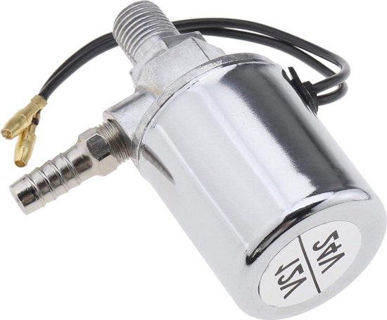 1/4 inch DC 12 V Normaal Gesloten Magnetische Purifier Valve Water Elektrische Magneetventiel Koperen Kern Quick Connect Flow schakelaar voor Water Controle