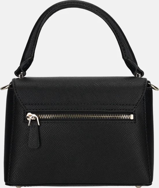 GUESS Sac à main Sac de soirée Fedana Top Handle Flap Bag Black Noir