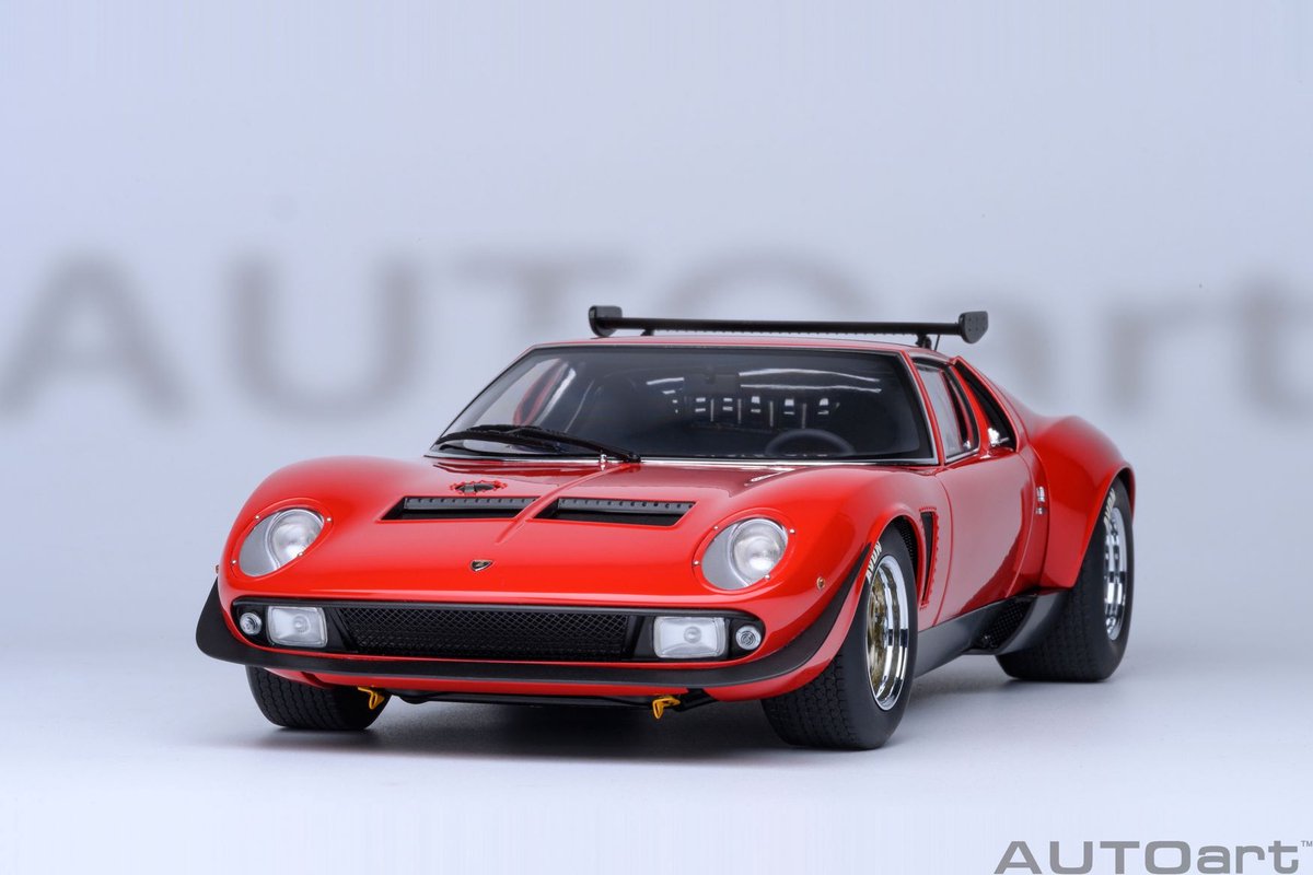 AUTOart 1/18 Lamborghini Miura Jota SVR - Red