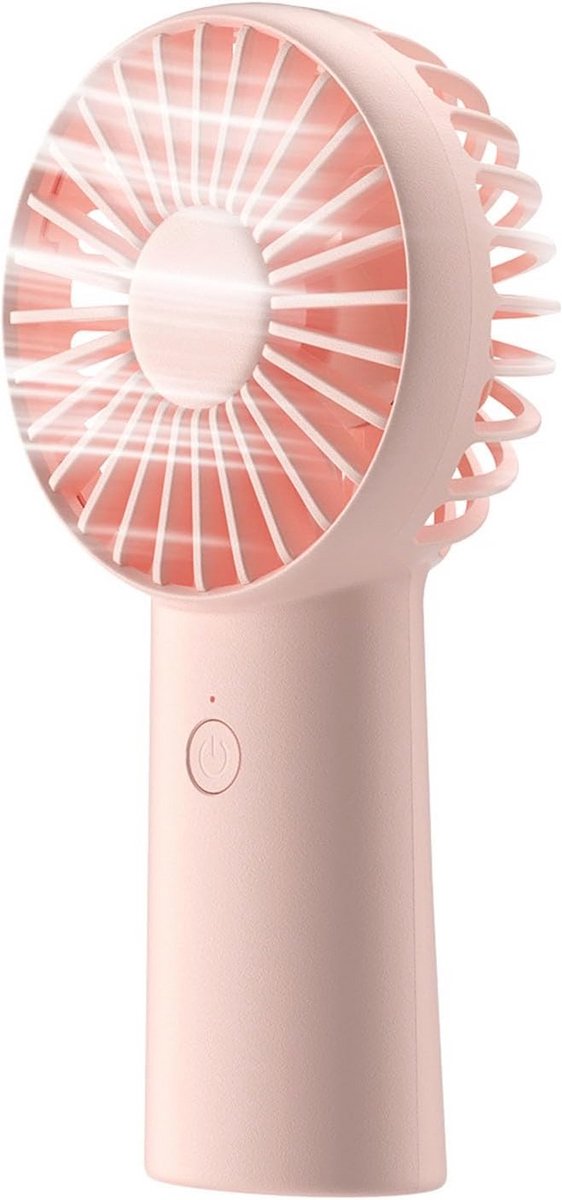 Draagbare Handventilator met 4000mAh Batterij - USB Oplaadbaar met 3 Snelheden voor Buiten en Reizen